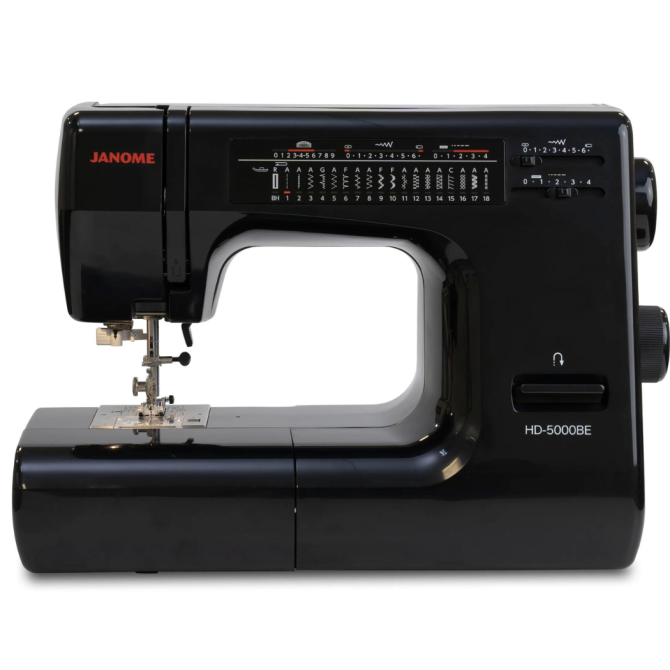 Janome HD5000 Sewing Machine Black Edition